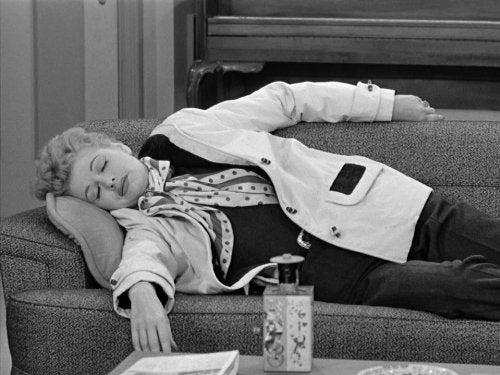 lucille ball tired
