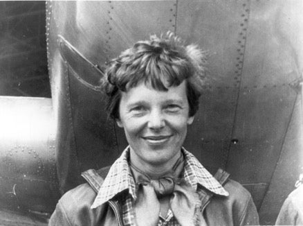 amelia earhart portrait