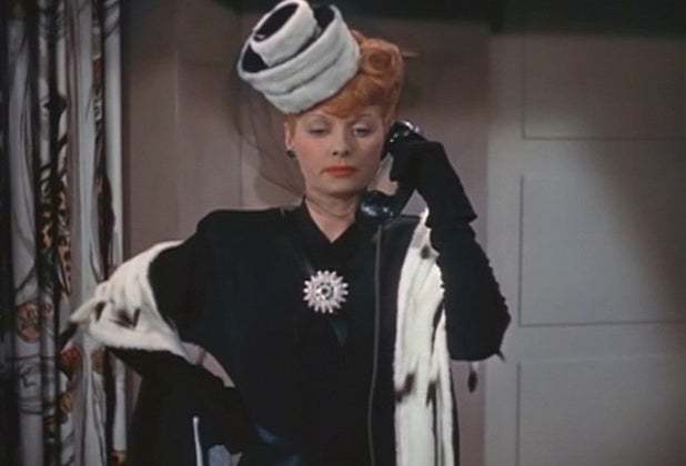 lucille ball on phone