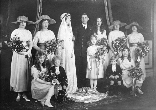1918 wedding