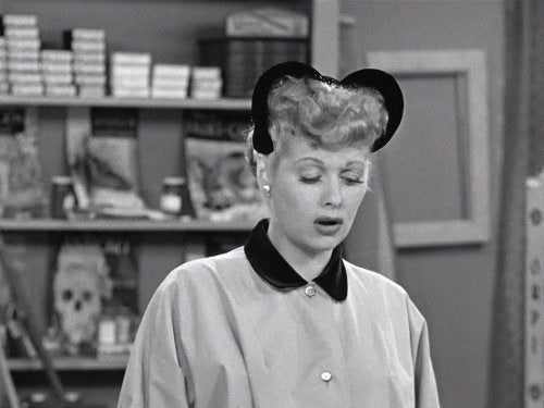 lucille ball sad