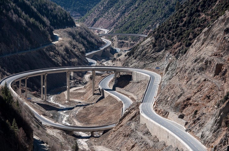 Sichuan-Tibet Highway, China