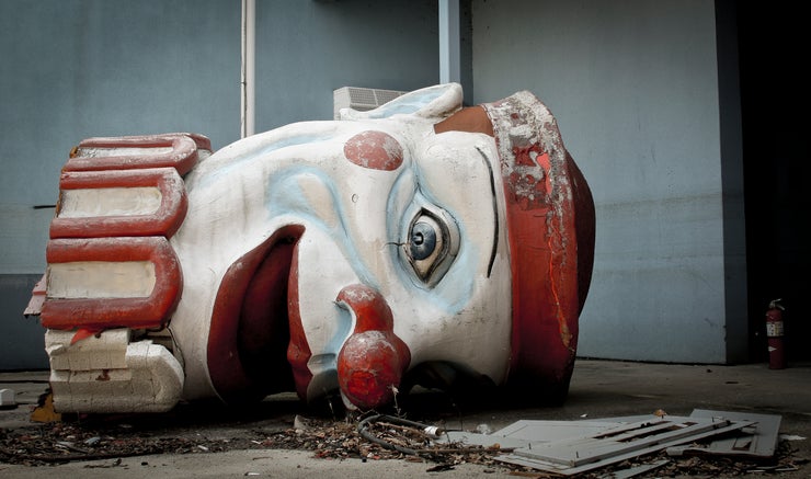 clown head