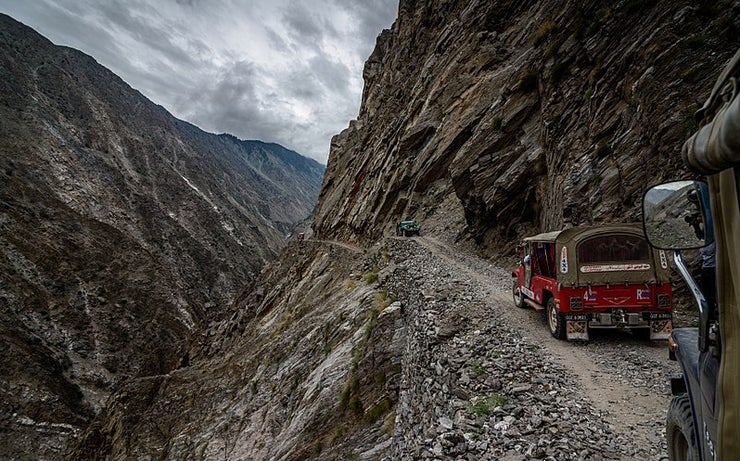 Serious Elevation at Fairy Meadows Road