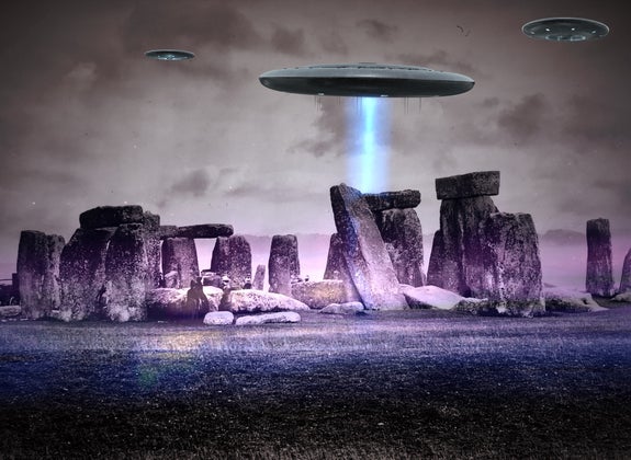 Aliens at Stonehenge