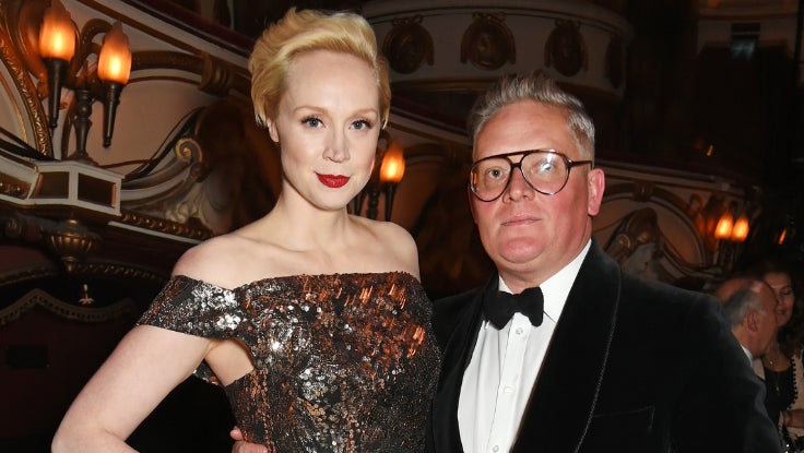 Gwendoline Christie and Giles Deacon
