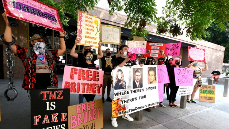 Freebritney Protest
