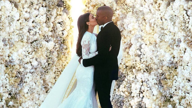 Narcicismo Kim And Kanye Wedding