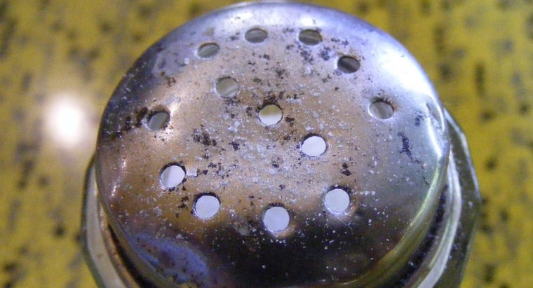 Diagram of table salt dissolved in water